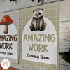 Amazing Work Coming Soon Posters - Woodland Theme Classroom Decor - Miss Jacobs Little Learners