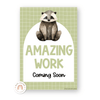 Amazing Work Coming Soon Posters - Woodland Theme Classroom Decor - Miss Jacobs Little Learners