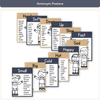 Antonym Posters - Boho Plants English Decor - Miss Jacobs Little Learners