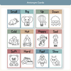 Antonym Posters - Cute Sea Life English Decor - Miss Jacobs Little Learners