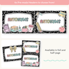 Antonym Posters - Cutesy Pastel English Decor - Miss Jacobs Little Learners