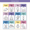 Antonym Posters - Dreamy Space English Decor - Miss Jacobs Little Learners