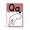 ASL Alphabet Posters - American Sign Language - Cute Sea Life - Miss Jacobs Little Learners