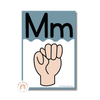 ASL Alphabet Posters - American Sign Language - Cute Sea Life - Miss Jacobs Little Learners