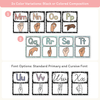 ASL Alphabet Posters: American Sign Language - Pastel Composition Notebook Decor - Miss Jacobs Little Learners