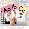 ASL Alphabet Posters - American Sign Language - Spotty Pastel - Miss Jacobs Little Learners
