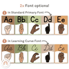 ASL Alphabet Posters (American Sign Language) - Woodland Decor - Miss Jacobs Little Learners