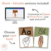 ASL Alphabet Posters (American Sign Language) - Woodland Decor - Miss Jacobs Little Learners