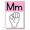 ASL Alphabet Posters - Cutesy Classroom Decor - Miss Jacobs Little Learners