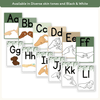 Auslan Alphabet Posters (Australian Sign Language) - Modern Botanical - Miss Jacobs Little Learners