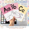 Auslan Alphabet Posters - Australian Sign Language - Spotty Pastel - Miss Jacobs Little Learners