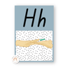Auslan Alphabet Posters - Australian Sign Language - Spotty Pastel - Miss Jacobs Little Learners