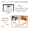 Auslan Alphabet Posters (Australian Sign Language) - Woodland Theme - Miss Jacobs Little Learners