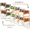 Auslan Alphabet Posters (Australian Sign Language) - Woodland Theme - Miss Jacobs Little Learners