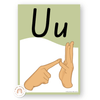 Auslan Alphabet Posters (Australian Sign Language) - Woodland Theme - Miss Jacobs Little Learners