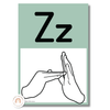 Auslan Alphabet Posters - Simply Pastel Classroom Decor -  Miss Jacobs Little Learners