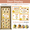 Bee Hive Theme Classroom Essentials Decor Pack - Miss Jacobs Little Learners