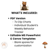 Behavior Clip Chart - Woodland Theme Classroom Decor - Miss Jacobs Little Learners
