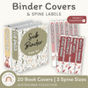 Binder Covers and Spine Labels - Australiana Decor - Miss Jacobs Little Learners