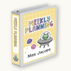 Binder Covers and Spine Labels - Dreamy Space Theme Classroom Decor - Miss Jacobs Little Learners