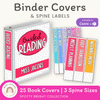 Binder Covers and Spine Labels - Spotty Bright Decor - Miss Jacobs Little Learners