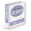 Binder Covers and Spine Labels - Spotty Pastel Classroom Decor - Miss Jacobs Little Learners