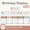 Birthday Display - Spotty Boho Classroom Decor - Miss Jacobs Little Learners