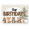 Birthday Display - Woodland Theme Classroom Decor - Miss Jacobs Little Learners