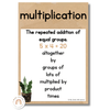 Boho Plants Math Posters Bundle - Miss Jacobs Little Learners