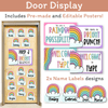 Bright Rainbow Theme Classroom Essentials Decor Pack - Miss Jacobs Little Learners