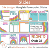 Bright Rainbow Theme Classroom Essentials Decor Pack - Miss Jacobs Little Learners