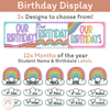 Bright Rainbow Theme Classroom Essentials Decor Pack - Miss Jacobs Little Learners