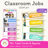 BRIGHTS Classroom Jobs Display | Editable Classroom Decor - Miss Jacobs Little Learners