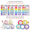 BRIGHTS Classroom Voice and Noise Level Displays | Editable - Miss Jacobs Little Learners