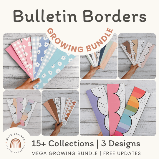 Bulletin Board Borders - Mega Growing Bundle