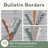 Bulletin Board Borders - Modern Jungle Classroom Decor - Miss Jacobs Little Learners