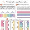 Bulletin Board Borders - Spotty Pastel Classroom Decor - Miss Jacobs Little Learners