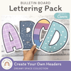 Bulletin Board Letters - Dreamy Space Theme Classroom Decor - Miss Jacobs Little Learners