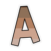 Bulletin Board Letters - Ombre Neutrals Classroom Decor - Miss Jacobs Little Learners