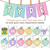 Bunting & Banners - Bulletin Board Letters - Cutesy Decor - Miss Jacobs Little Learners