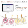 Bunting & Banners - Bulletin Board Letters - Spotty Pastel - Miss Jacobs Little Learners