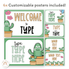 Cactus Door Display Classroom Decor - Miss Jacobs Little Learners