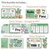 Cactus Theme Classroom Essentials Decor Pack - Miss Jacobs Little Learners