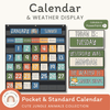 Calendar & Weather Display - Cute Jungle Animals Decor - Miss Jacobs Little Learners