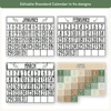 Calendar & Weather Display - Modern Botanical Classroom Decor - Miss Jacobs Little Learners