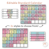 Calendar & Weather Display - Spotty Pastel Classroom Decor - Miss Jacobs Little Learners