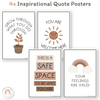Calm Down Corner Kit - Ombre Neutrals Classroom Decor - Miss Jacobs Little Learners