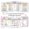 Calm Down Corner Kit - Pastel Classroom Decor - Miss Jacobs Little Learners