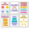 Calm Down Corner Posters - Bright Classroom Decor - Miss Jacobs Little Learners
