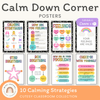 Calm Down Corner Posters - Cutesy Classroom Decor - Miss Jacobs Little Learners